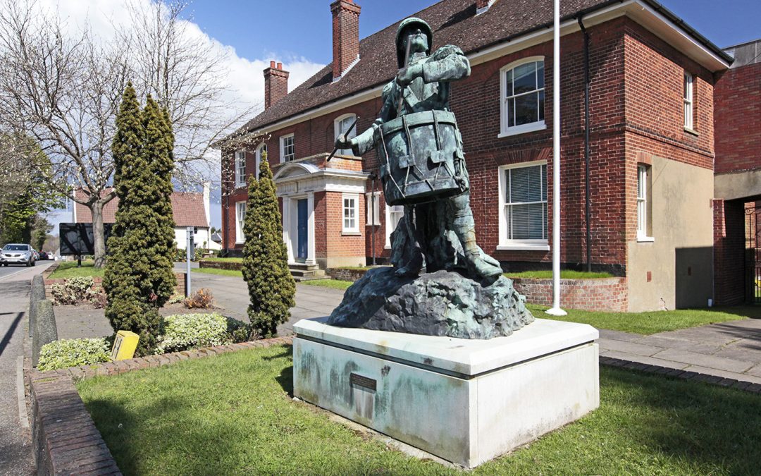 Woodbridge Drummer Boy Landmark Buildings BULLDOZED?